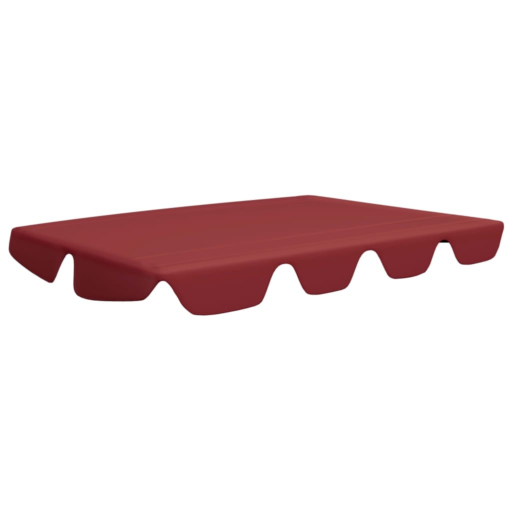 Replacement Canopy for Garden Swing Wine Red 226x186 cm 270 g/m²